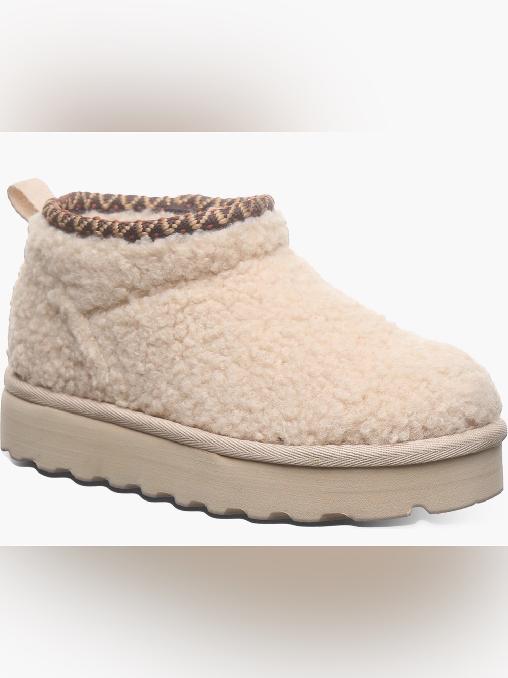 Bearpaw Kids Faux Fur Slipper. Size 13